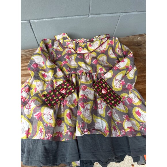 Matilda Jane Girls Size 6 Mix Print Dresses Set Of 4 With Floral & Geometric Pat - Picture 3 of 16